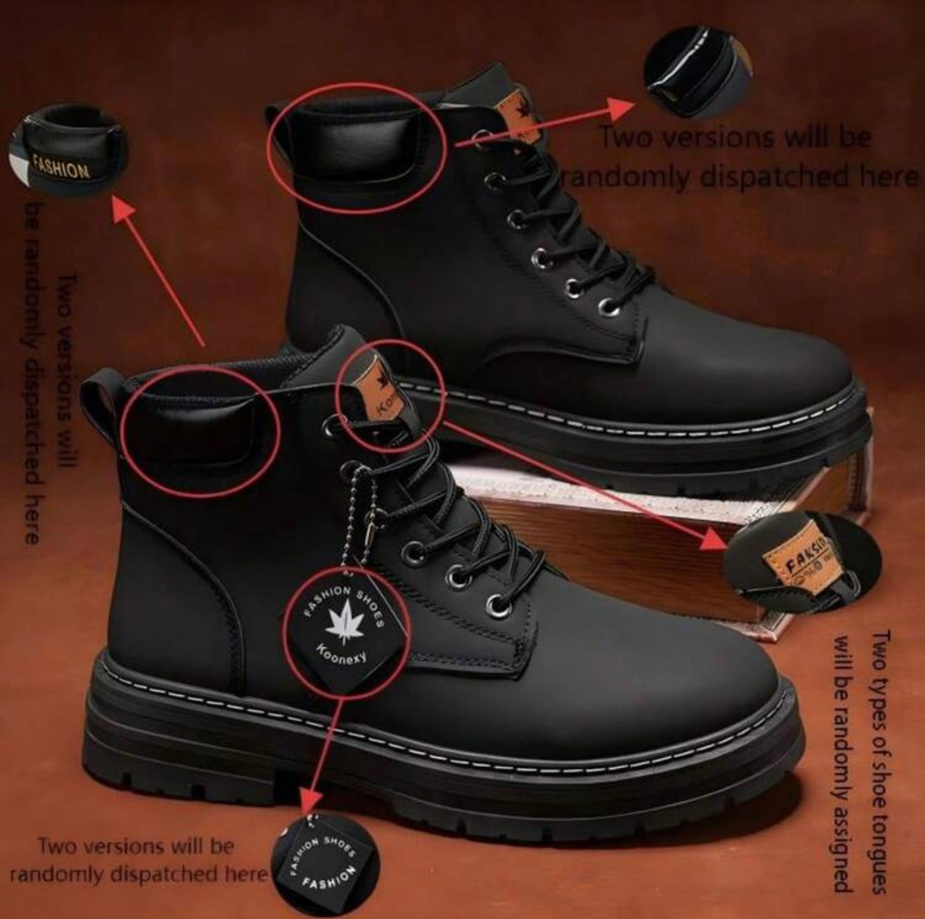 Bon&Bon Winter Heren Schoenen – Zwarte Veterschoenen van Netweefsel